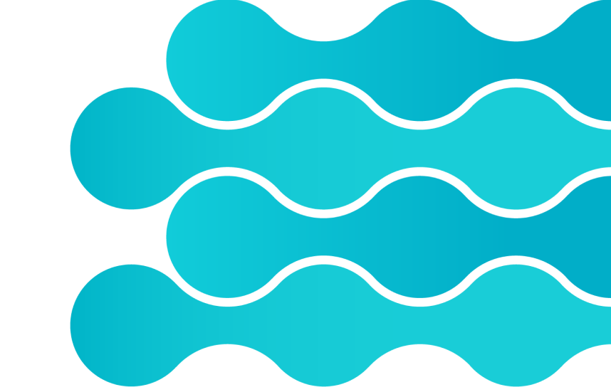 Blue squiggly background