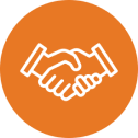 Icon of a handshake